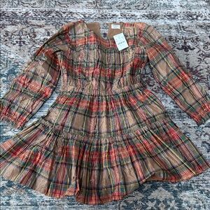 Crewcuts Colorful Plaid Kids Dress
